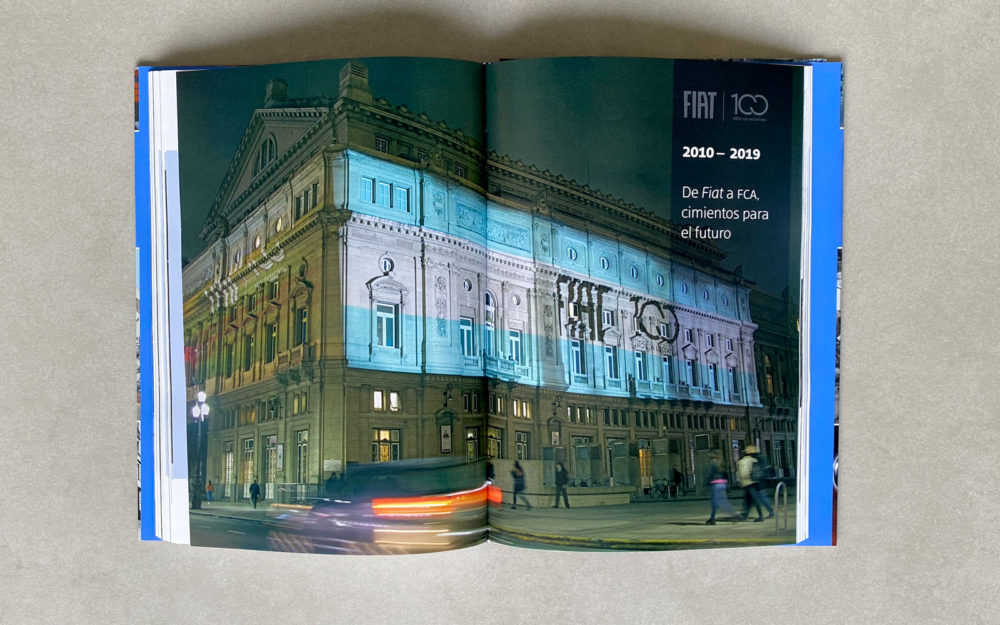 Diseño y edición del libro de Fiat