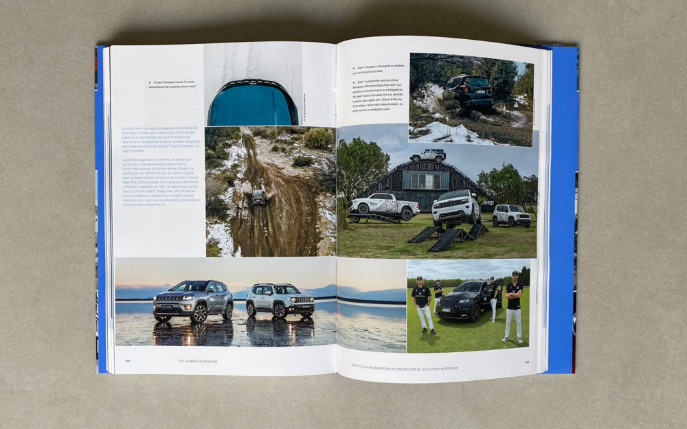 Diseño y edición del libro de Fiat