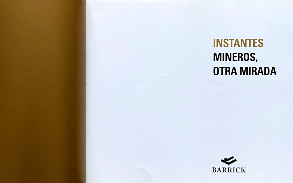 Diseño y edición de libro Barrick